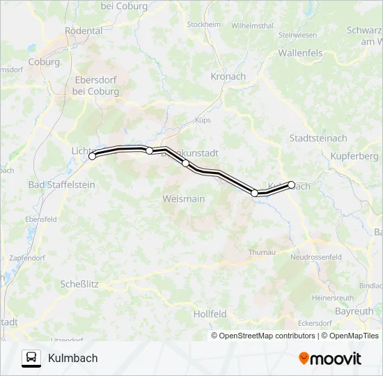 Автобус EV: карта маршрута