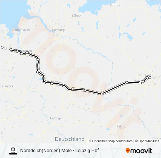 Поезд 56: карта маршрута