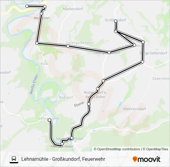 Автобус 21: карта маршрута