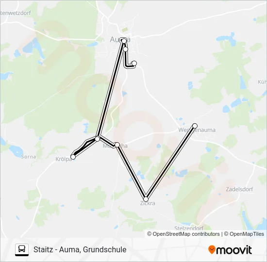 Автобус 45: карта маршрута