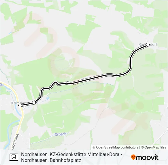 G Bus Line Map