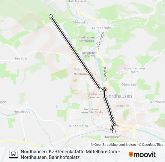 G Bus Line Map