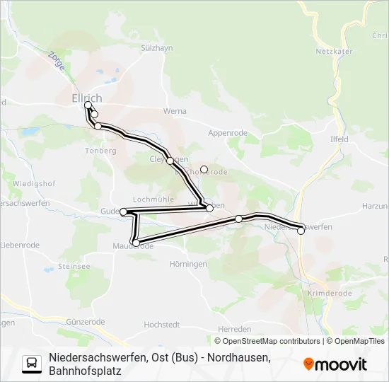Автобус 241: карта маршрута