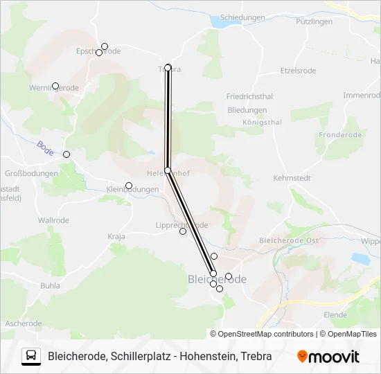 Автобус 272: карта маршрута