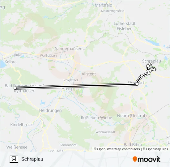Автобус 704: карта маршрута
