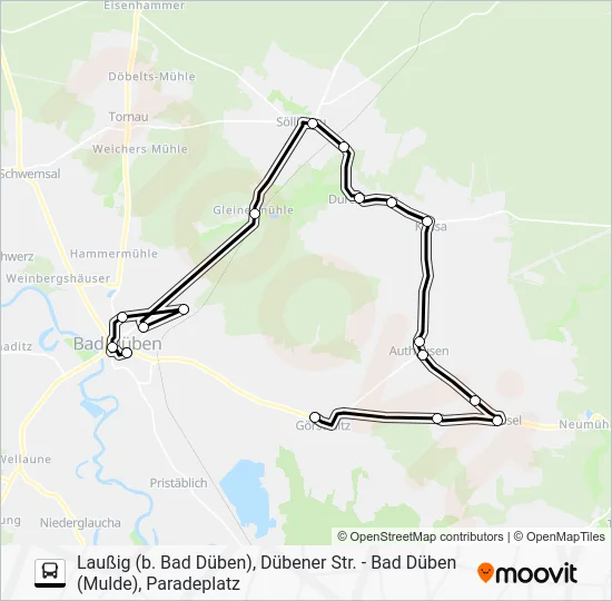 Автобус 236: карта маршрута