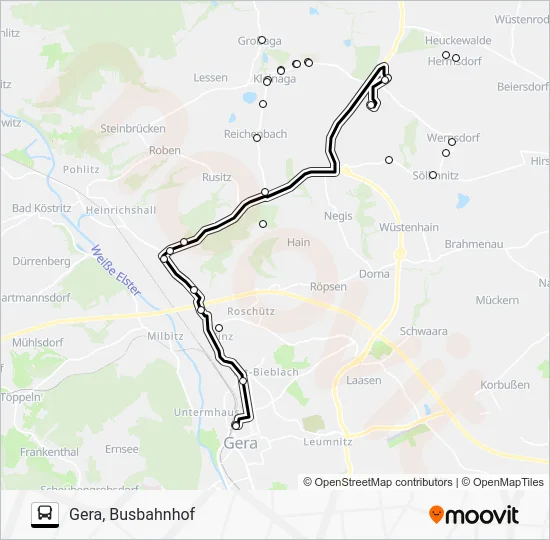 Автобус 229: карта маршрута
