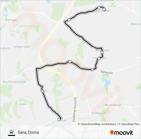 Автобус 229: карта маршрута