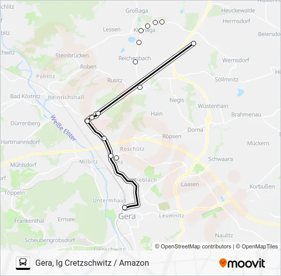 Автобус 229: карта маршрута