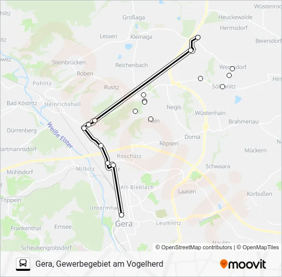 Автобус 229: карта маршрута