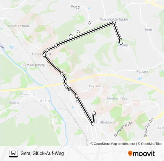 Автобус 229: карта маршрута