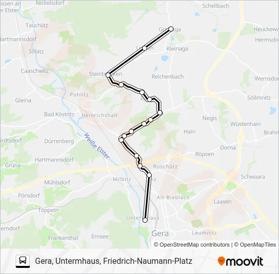 Автобус 229: карта маршрута
