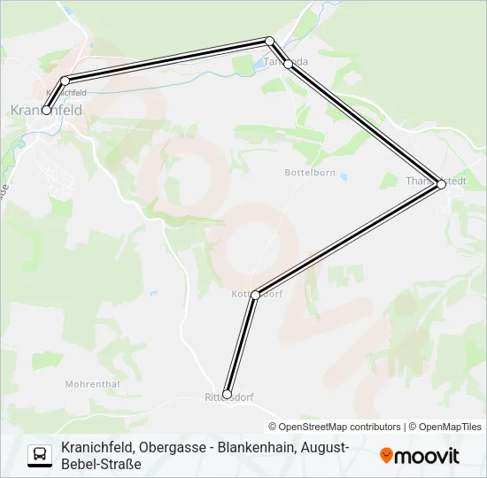 236 Bus Line Map