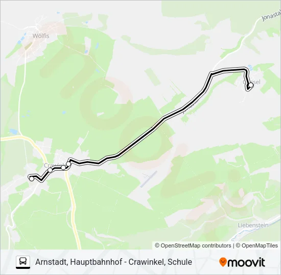 360 Bus Line Map