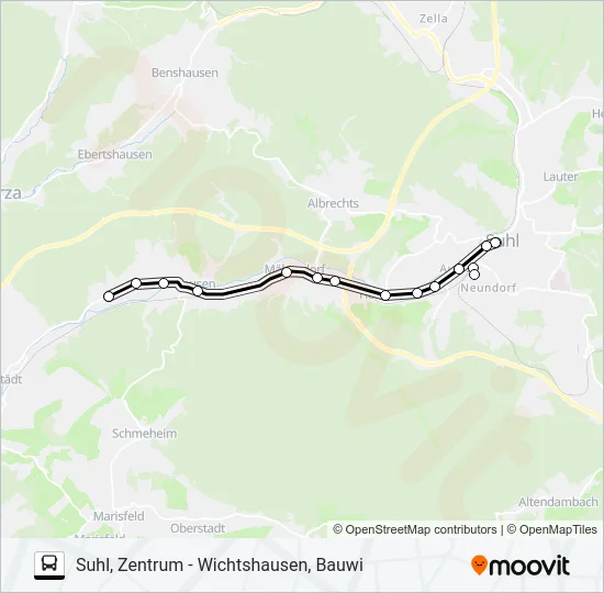 C2 Bus Line Map