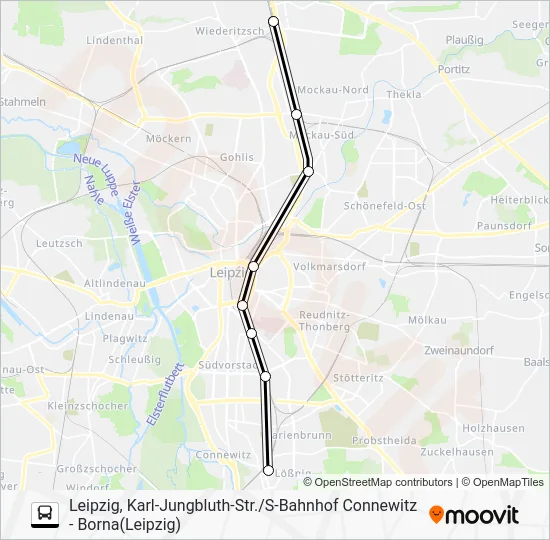 Автобус S6: карта маршрута