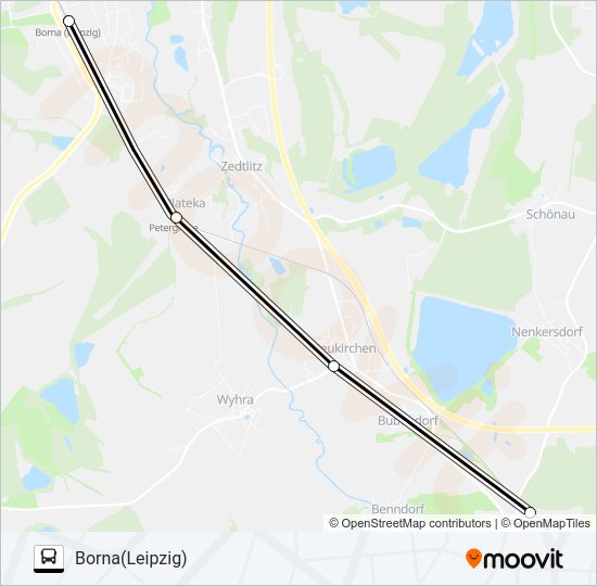Автобус S6: карта маршрута