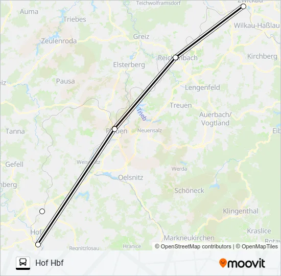 RE3 Bus Line Map