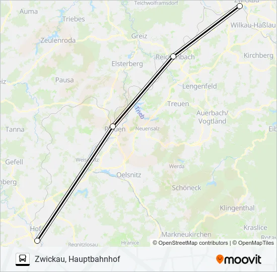 RE3 Bus Line Map