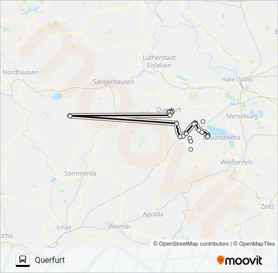 702 Bus Line Map