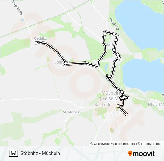 702 Bus Line Map