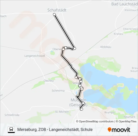 726 Bus Line Map