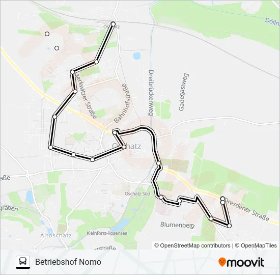 A Bus Line Map