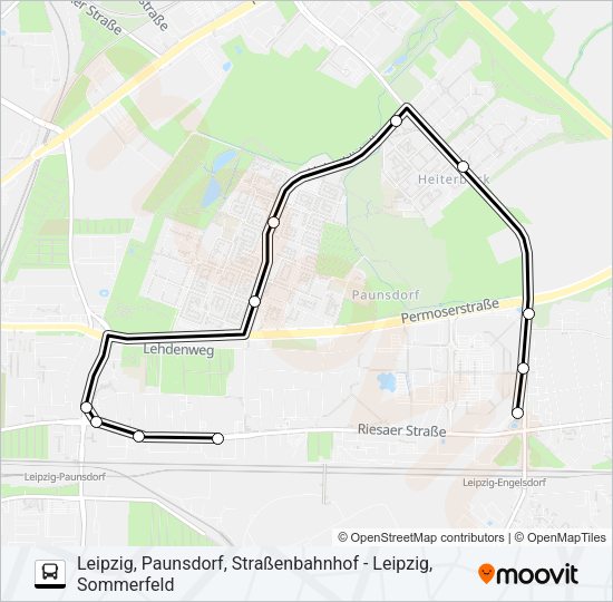Автобус SEV7: карта маршрута