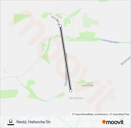 325 Bus Line Map