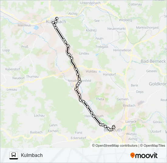 378 Bus Line Map