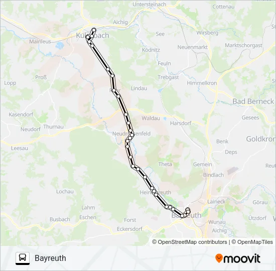 378 Bus Line Map