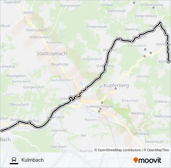 1337 Bus Line Map