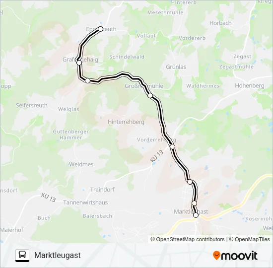 1337 Bus Line Map