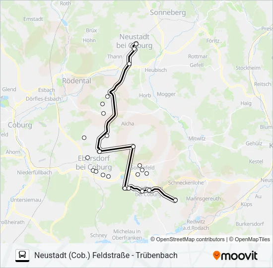 1479 Bus Line Map
