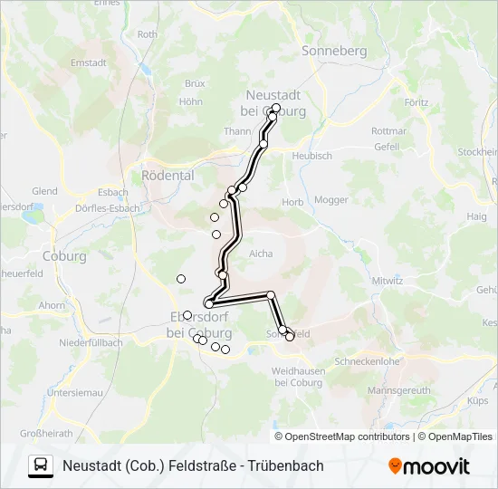 1479 Bus Line Map