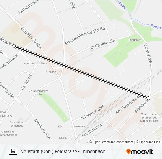 1479 Bus Line Map