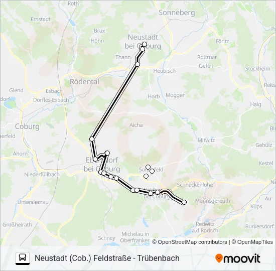 1479 Bus Line Map