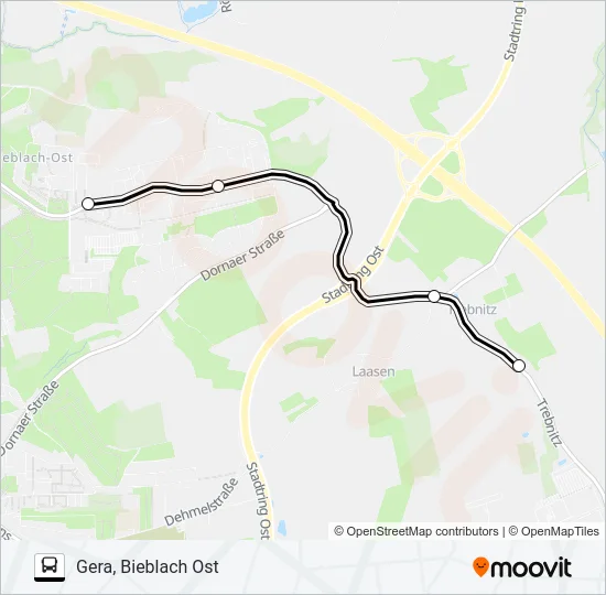 26 Bus Line Map