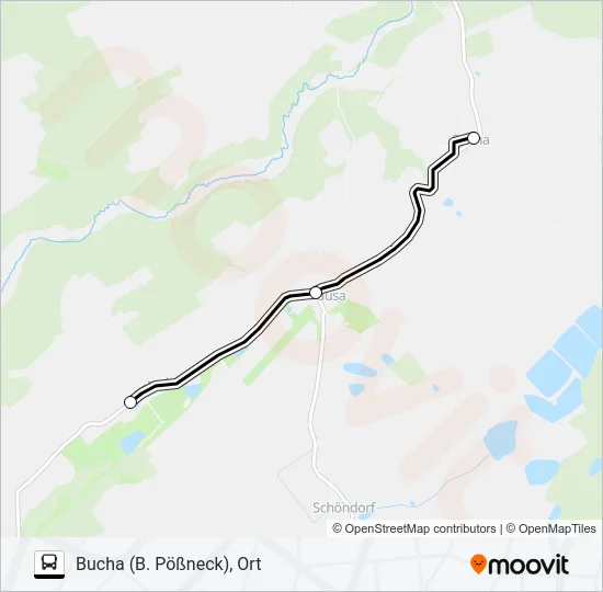 946 Bus Line Map