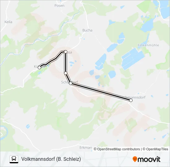 946 Bus Line Map