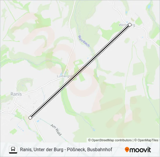 966 Bus Line Map