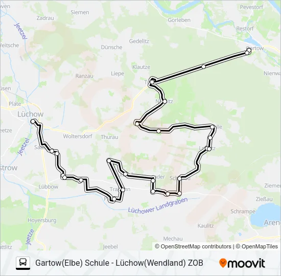 8503 Bus Line Map