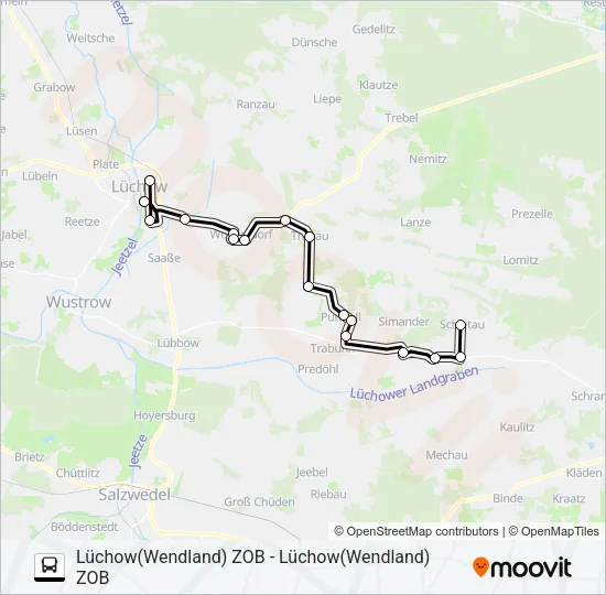 8506 Bus Line Map