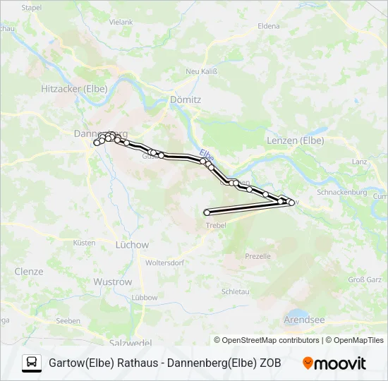 Автобус 8700: карта маршрута