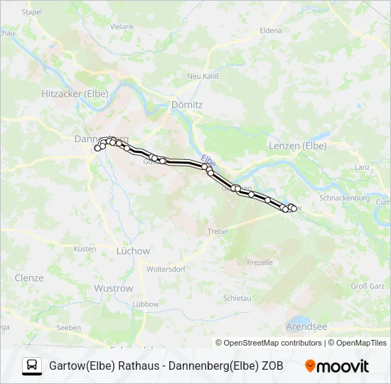 Автобус 8700: карта маршрута