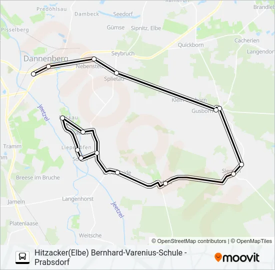 Автобус 8706: карта маршрута