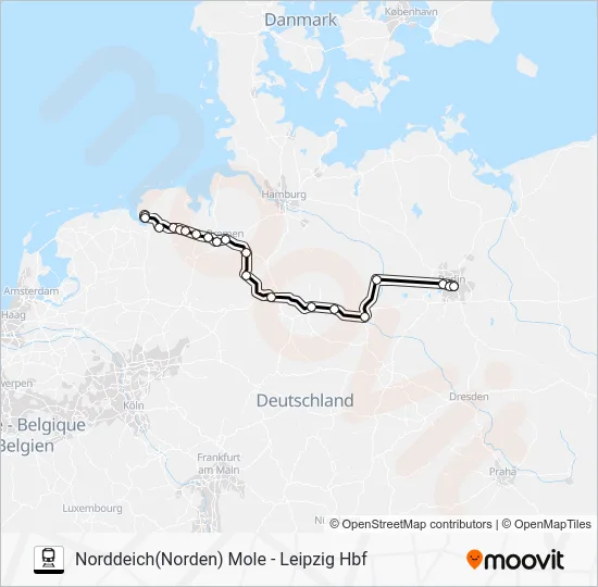 Поезд 56: карта маршрута