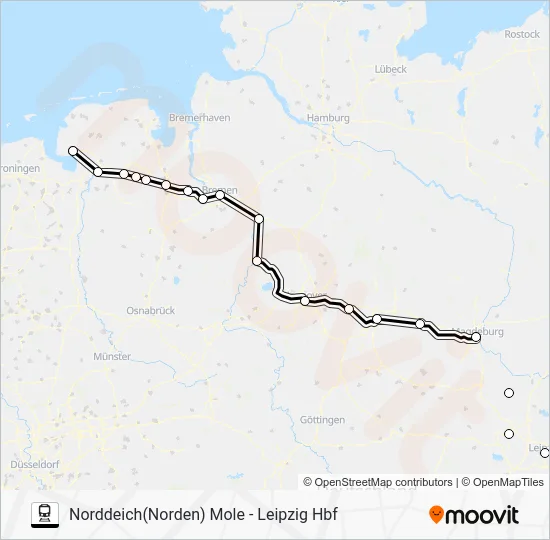 Поезд 56: карта маршрута