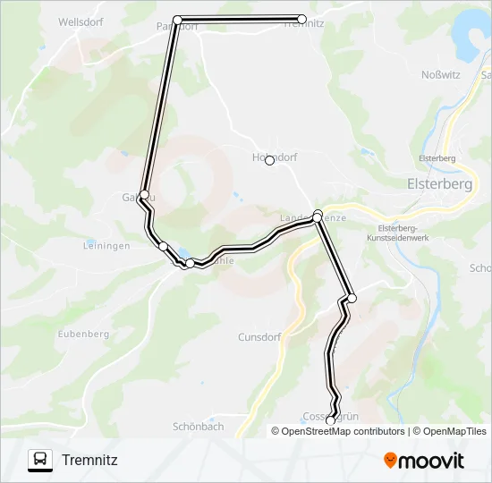 2 Bus Line Map