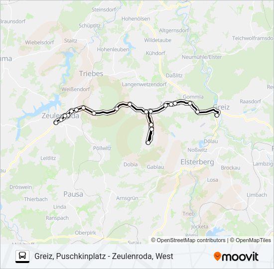 Автобус 24: карта маршрута